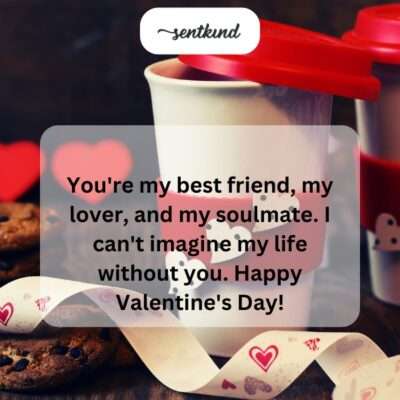 My best friend, lover, soulmate. Happy Valentine's Day.