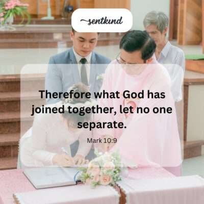Sacred, inseparable union.