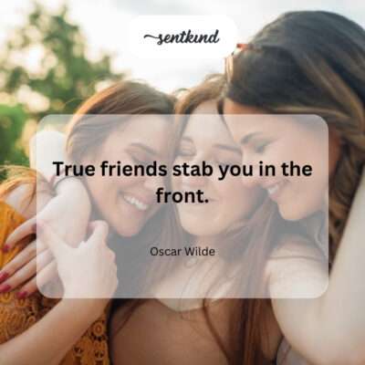 True friends confront.