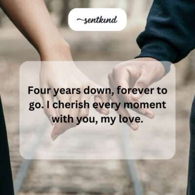 Four years and forever.
