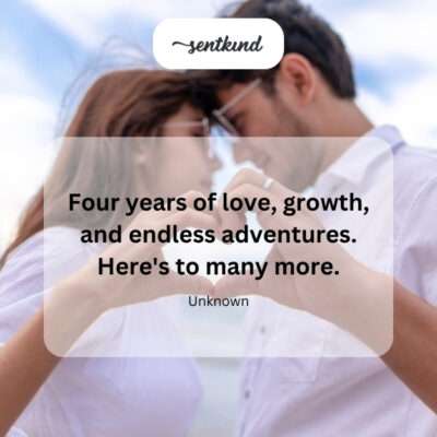 Four years of love, growth, and adventures.