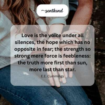 Profound love's essence.