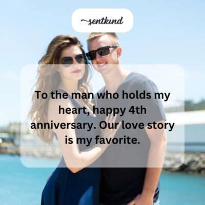 Happy anniversary to my love.