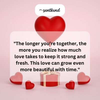Enduring love, growing stronger and more beautiful.