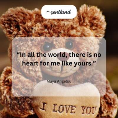 Two hearts nestled closely together.