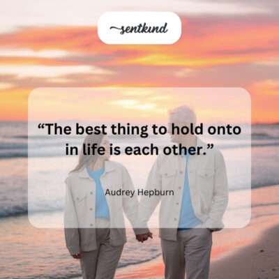 Two hands clasped together.