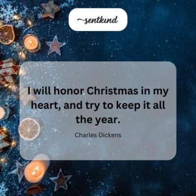 Honoring Christmas year-round.
