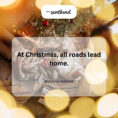 Home for Christmas.