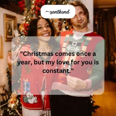 Year-round love, Christmas cheer.
