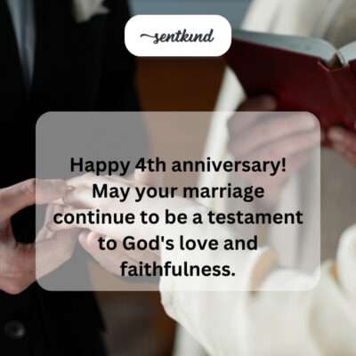 Anniversary with divine light.