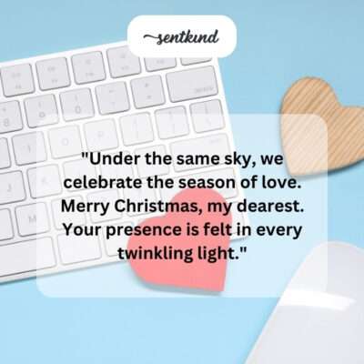 Celebrating under the same sky.