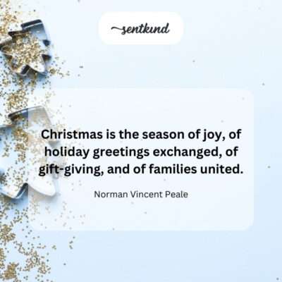 Joyful Christmas with greetings, gifts, and family.