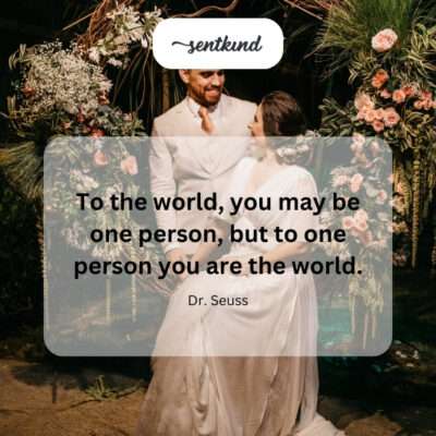 The world in one person's eyes.