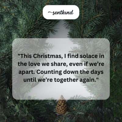 Solace in shared love this Christmas.