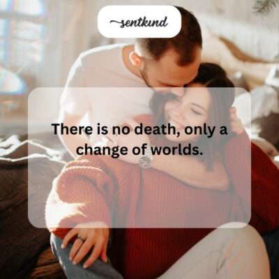 A perspective on death as a transition.