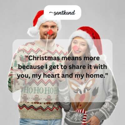 Christmas shared with my love.