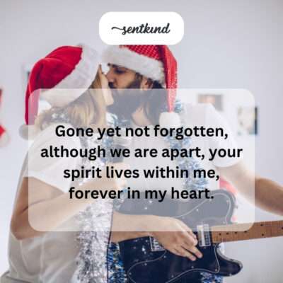 Gone, not forgotten, spirit within.