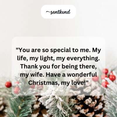 You are my life, light, everything.