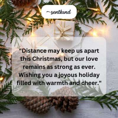 Love remains strong despite the distance.