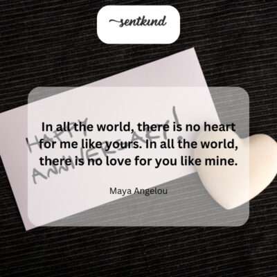 Your heart, a world where only I belong.