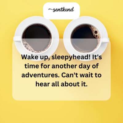 Time to rise and shine for a new day!