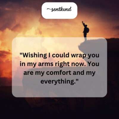 Missing you and your comforting presence.