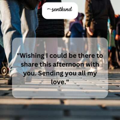 Missing you and sending love your way today.