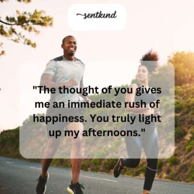 You're my sunshine on a cloudy day.