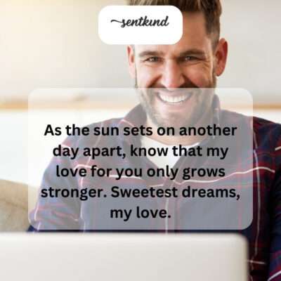 Missing you intensifies with each sunset.