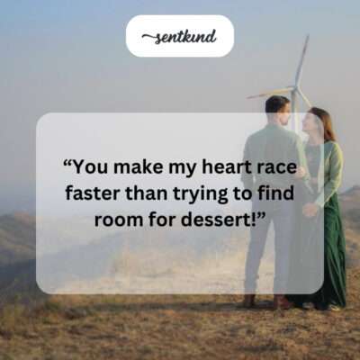 Heart races for you (and dessert!).