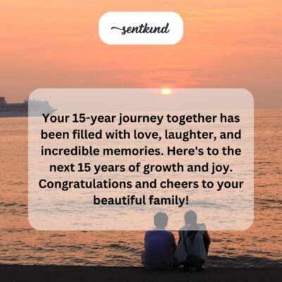 15 years of love and memories.