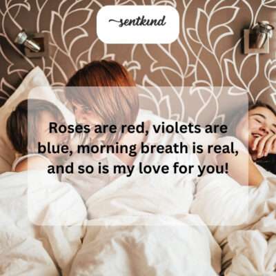 Morning breath and love: a truthful poem.