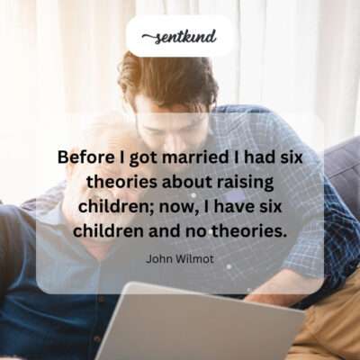 Theories vs. reality of parenting.