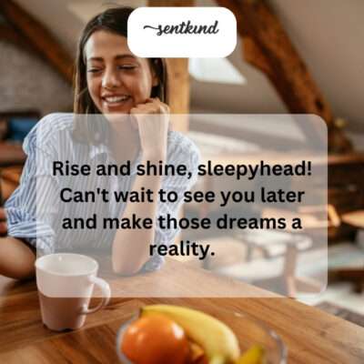 Time to wake up and chase our goals!