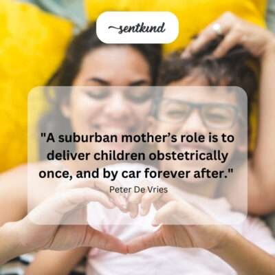 Suburban moms: from childbirth to endless car rides.