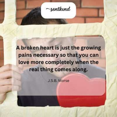 Heartbreak prepares you for a deeper, more fulfilling love.
