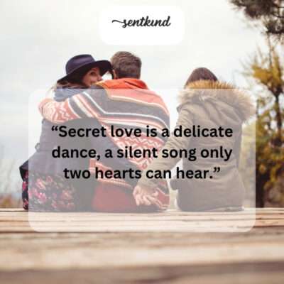Secret love: a melody only they understand.