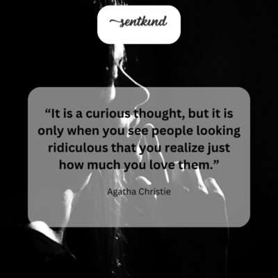 Love deepens when we embrace each other's absurdities.