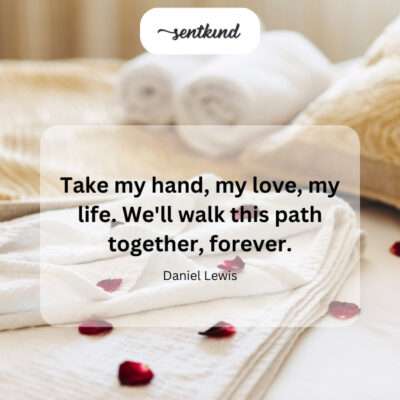 You taught me the language of love.