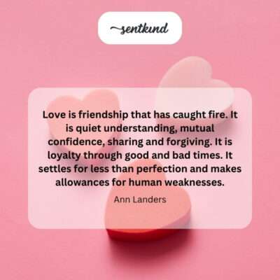 Our love began as a bright flame and has grown into a deep, unquenchable fire.