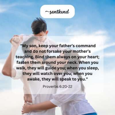 Keep parents' commands close; they'll guide and protect.