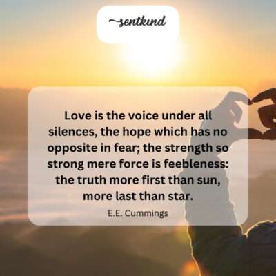 Profound love as the underlying truth.