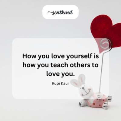 Self-love sets the standard.