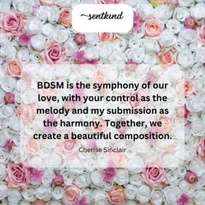 Control as melody, submission as harmony.