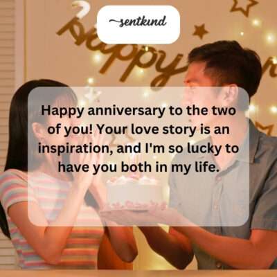 Wishing you continued happiness and a lifetime of love together!