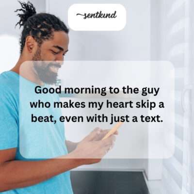 His texts are my happy pill.