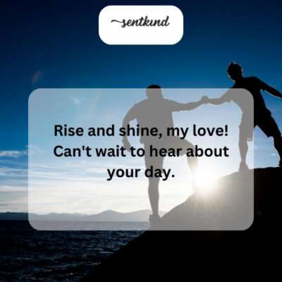 Waking up to that message always starts my day right.