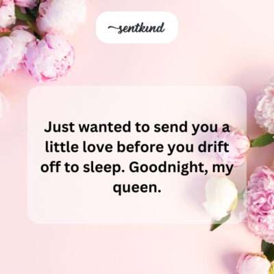 Drifting off with you on my mind, always.