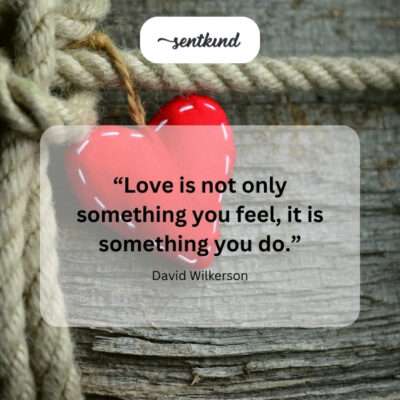 Love in action.