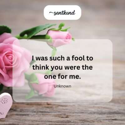 Fooled by "the one."